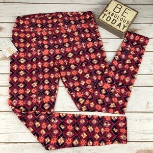 26 LuLaRoe Floral Print Leggings size TC